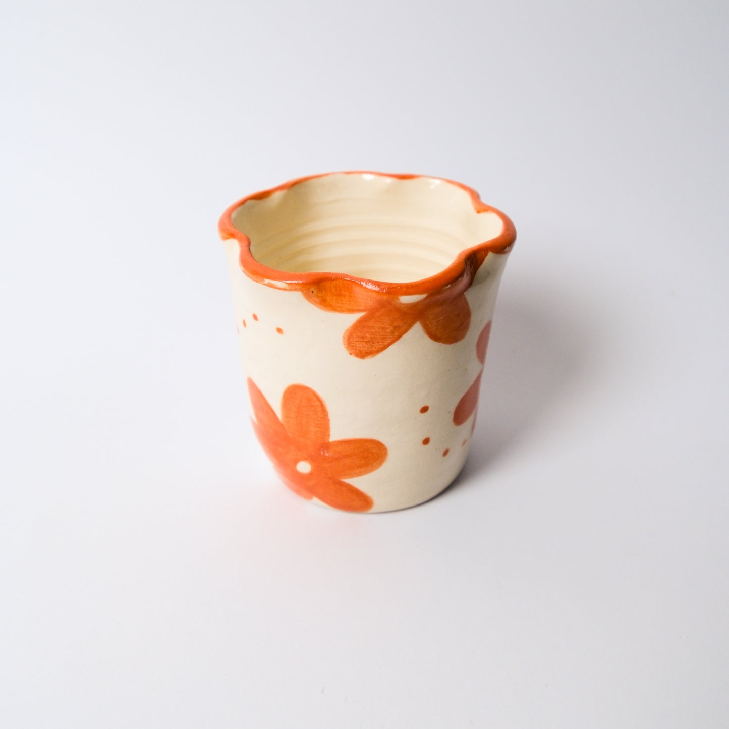Wildflower Cup in Orange by Objects by Phoebe — view 3