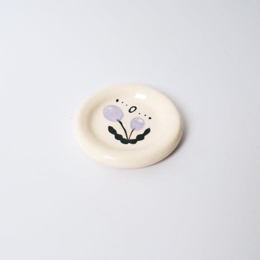 Billy Button Medium Dish in Purple by Objects by Phoebe — view 2