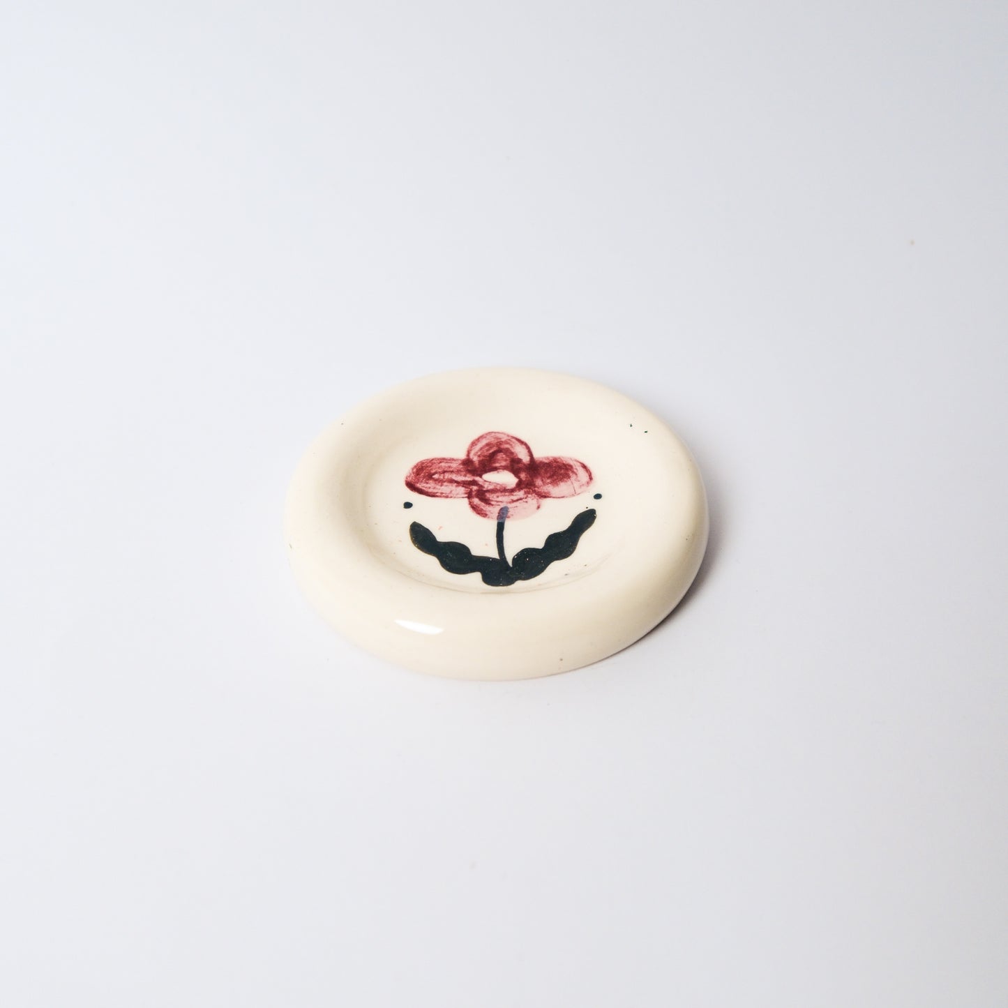 Sunbeam Medium Dish in Burgundy by Objects by Phoebe — view 3