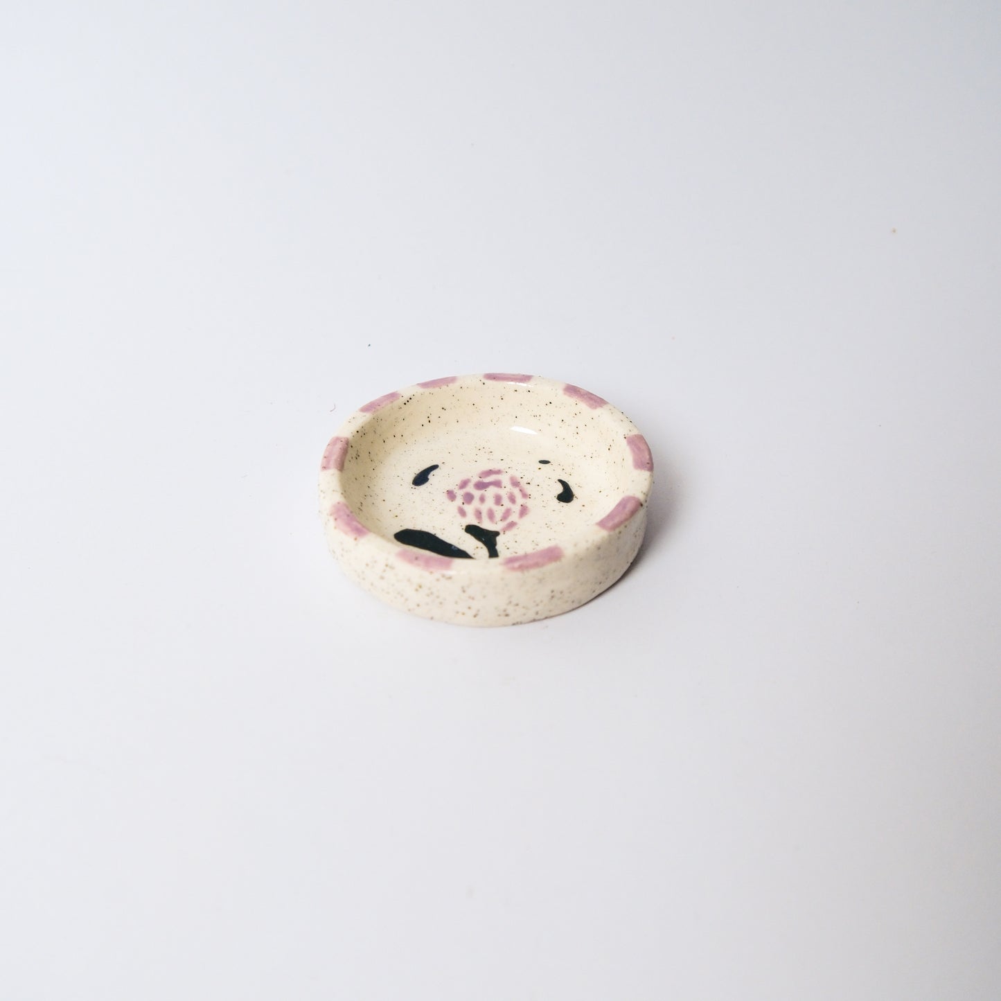 Waratah Soy Sauce Dish in Purple by Objects by Phoebe — view 3