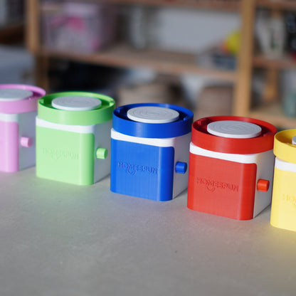 Wheel Throwing with Homespun's Mini Wheels