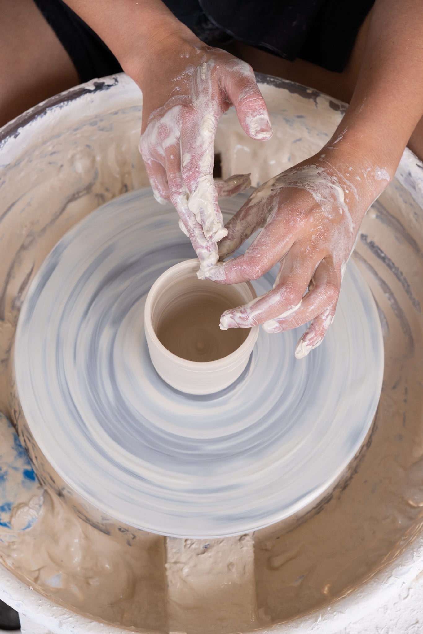 Wheel Throwing with Homespun's Mini Wheels