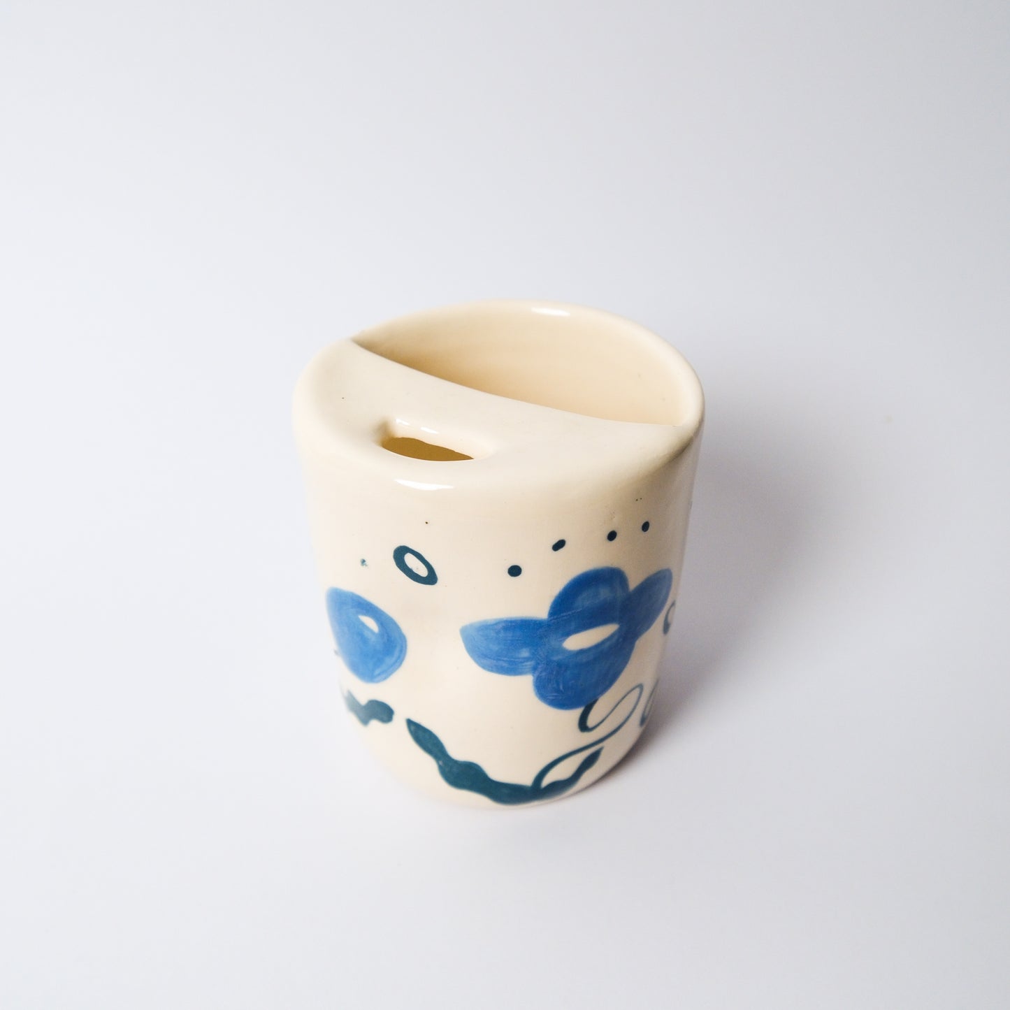 Travel Tumbler in Blue by Objects by Phoebe