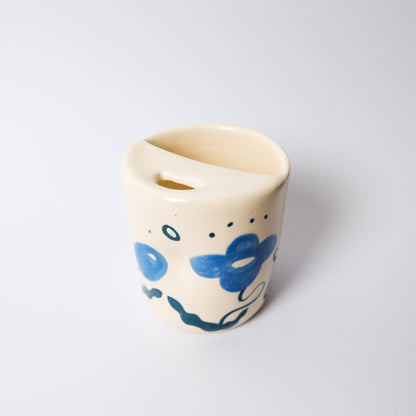Travel Tumbler in Blue by Objects by Phoebe
