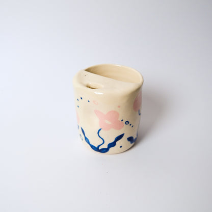 Travel Tumbler in Pink by Objects by Phoebe — view 3