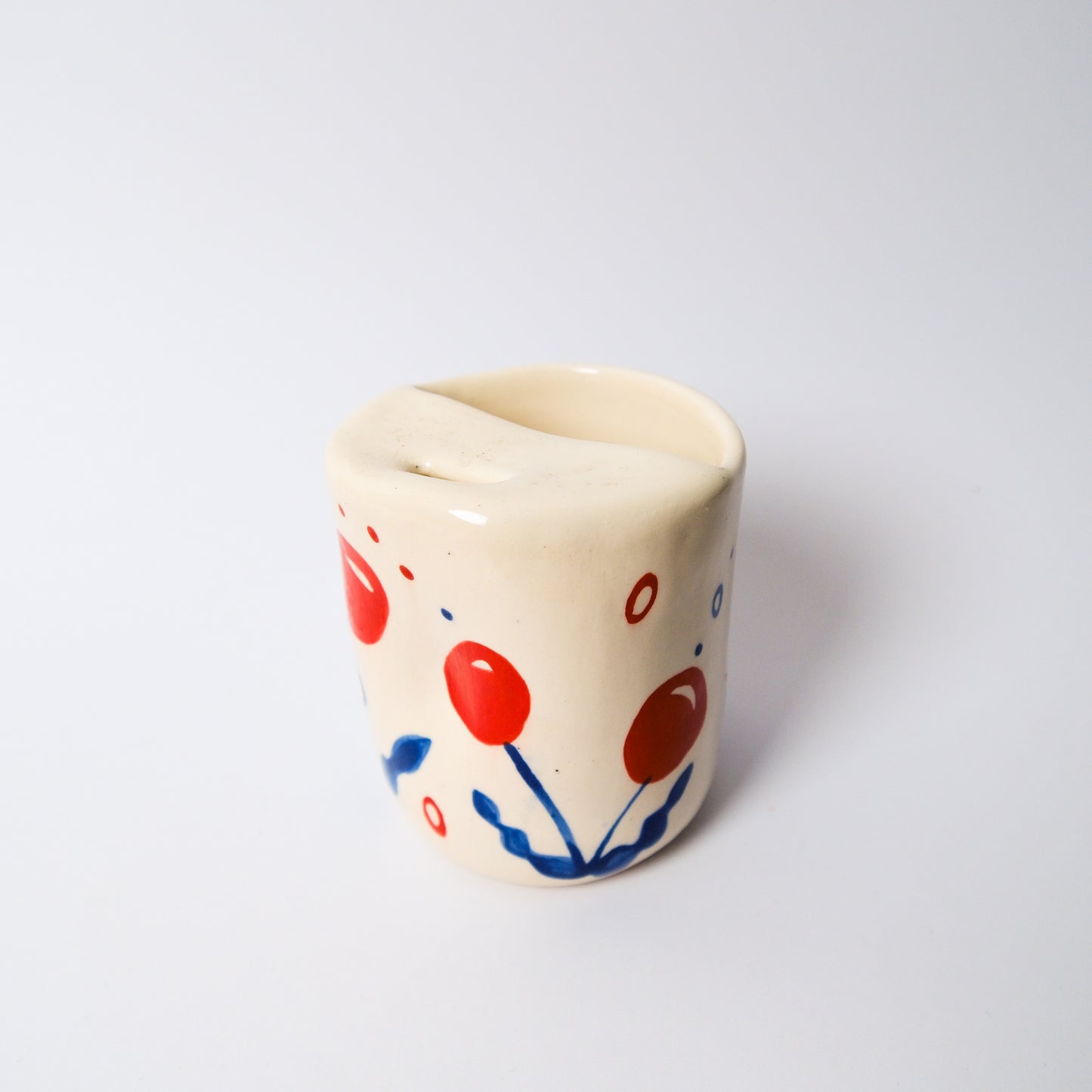 Travel Tumbler in Red by Objects by Phoebe