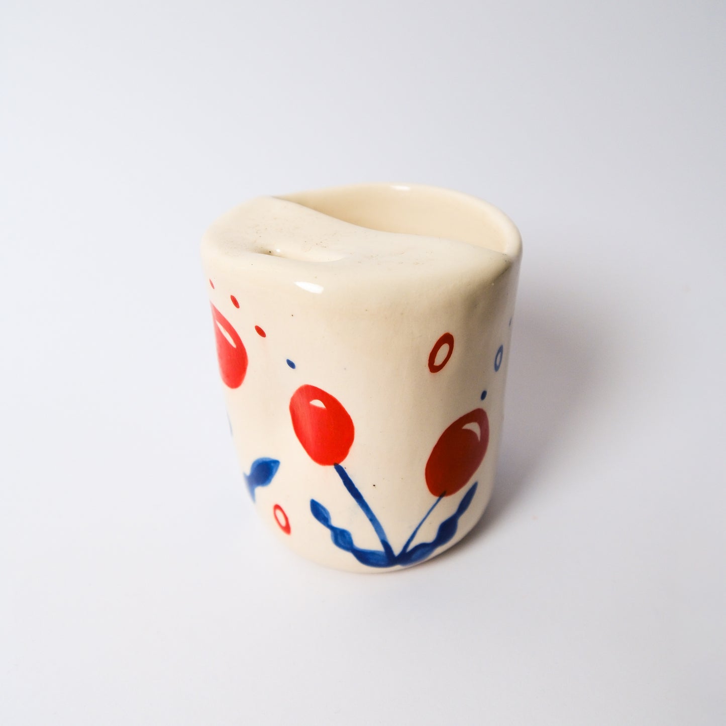 Travel Tumbler in Red by Objects by Phoebe — view 3