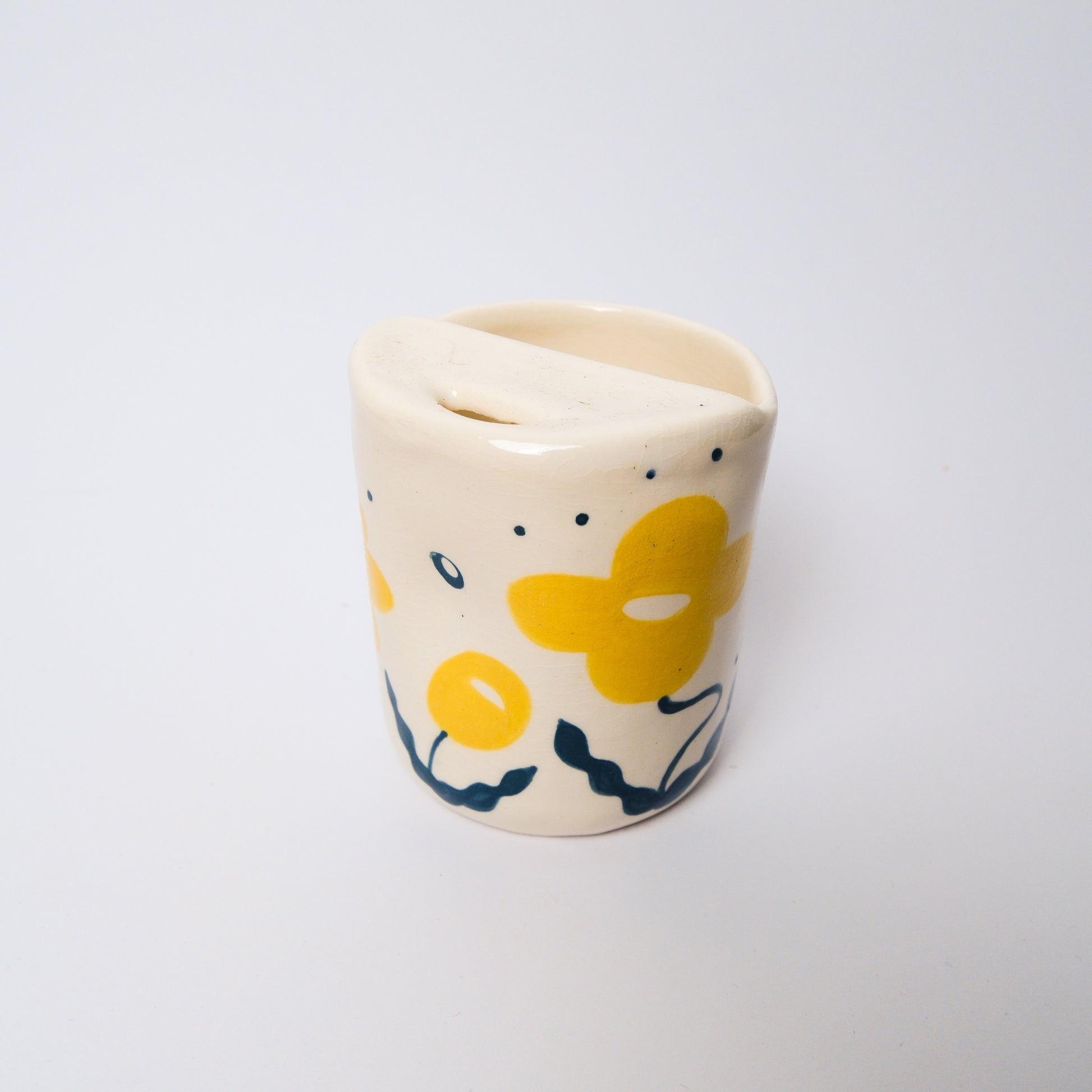 Travel Tumbler in Yellow by Objects by Phoebe — view 3