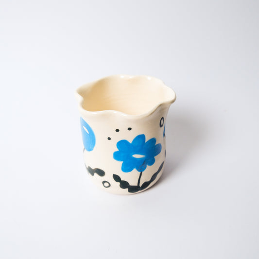 Wildflower Cup in Blue by Objects by Phoebe