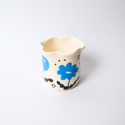 Wildflower Cup in Blue by Objects by Phoebe — view 3