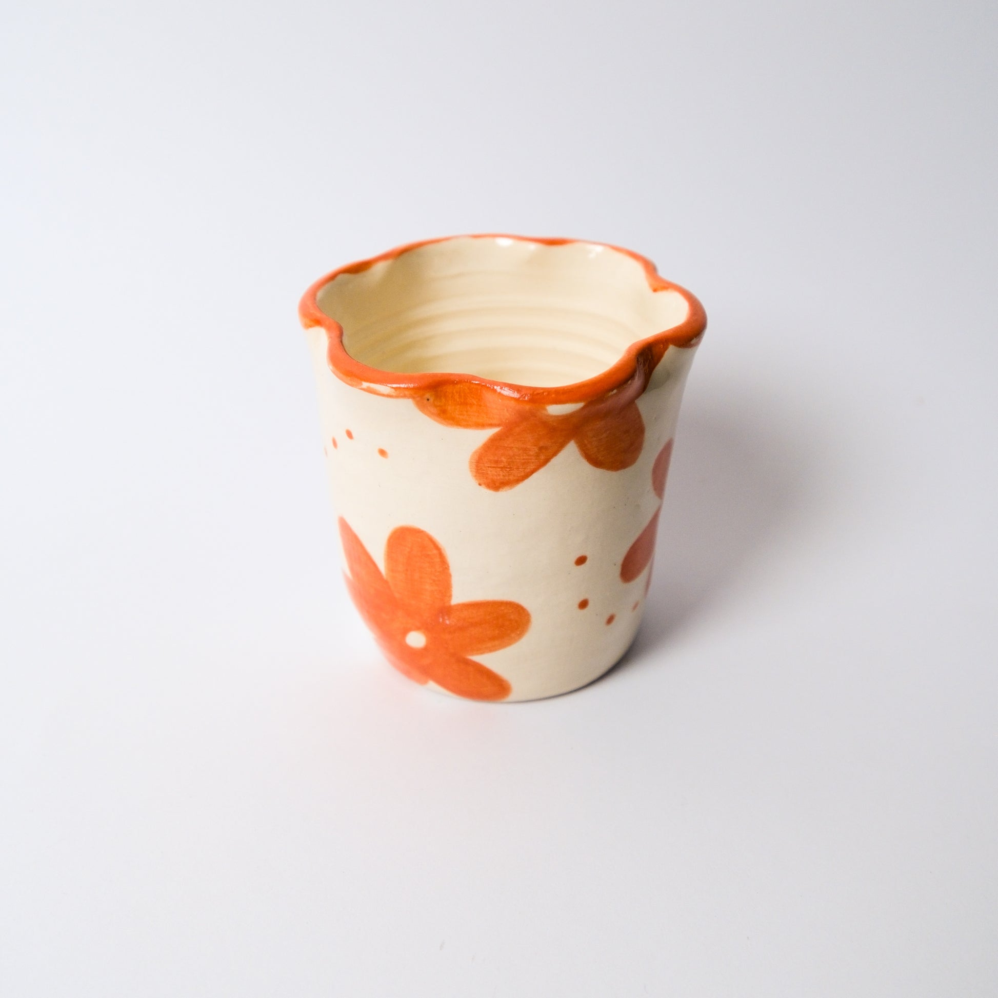 Wildflower Cup in Orange by Objects by Phoebe — view 3