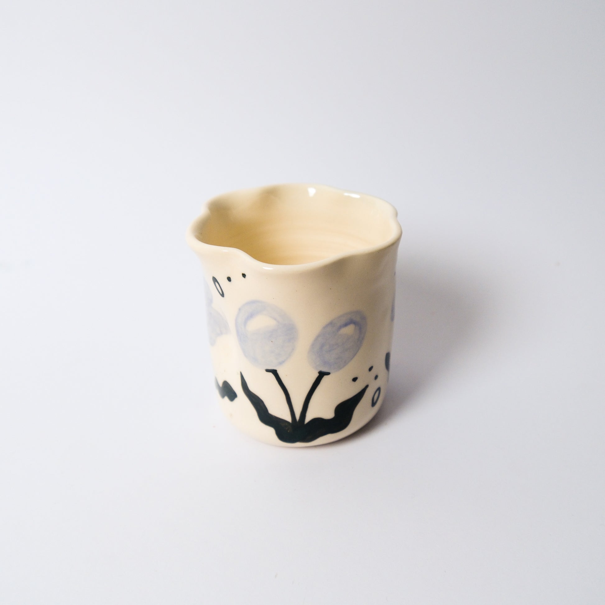Wildflower Cup in Purple by Objects by Phoebe — view 2