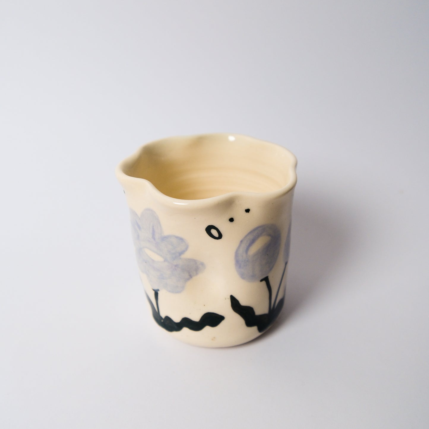 Wildflower Cup in Purple by Objects by Phoebe — view 3