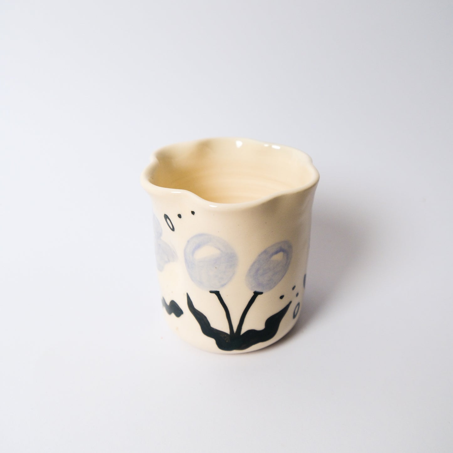 Wildflower Cup in Purple by Objects by Phoebe — view 4