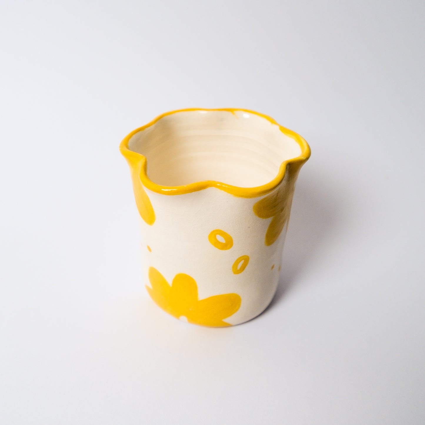 Wildflower Cup in Yellow by Objects by Phoebe