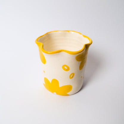 Wildflower Cup in Yellow by Objects by Phoebe — view 2