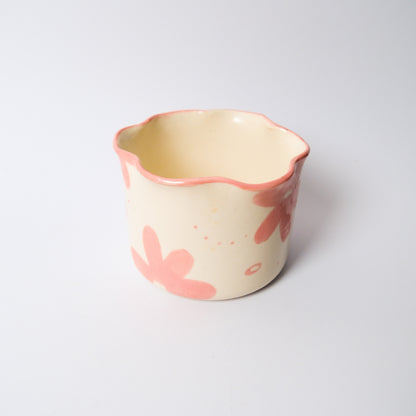 Wildflower Matcha Bowl in Pink by Objects by Phoebe