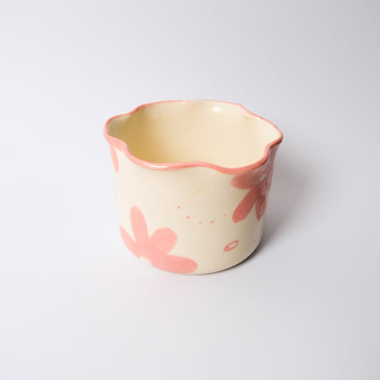 Wildflower Matcha Bowl in Pink by Objects by Phoebe