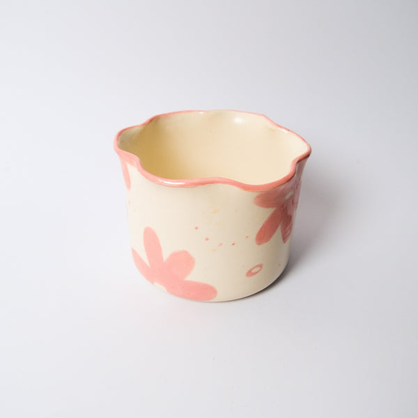 Wildflower Matcha Bowl in Pink by Objects by Phoebe