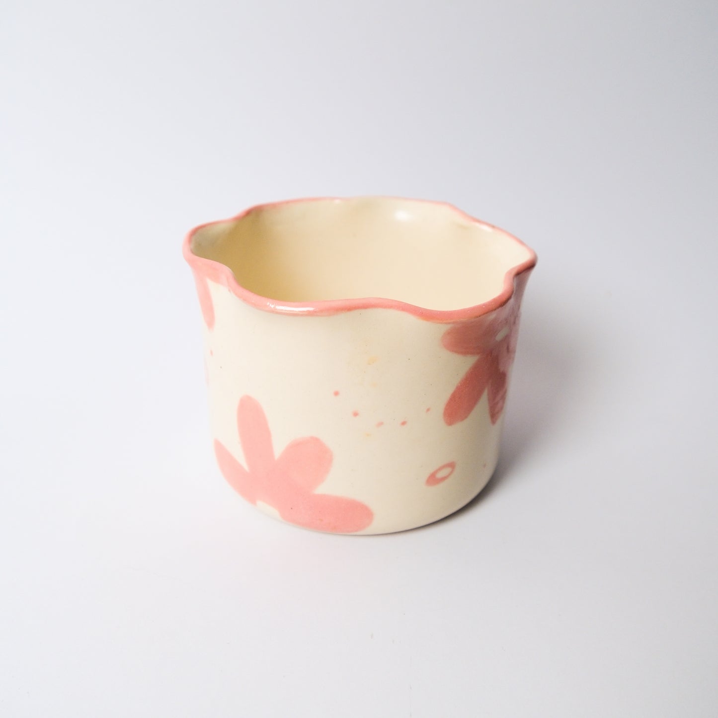 Wildflower Matcha Bowl in Pink by Objects by Phoebe — view 3