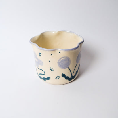 Wildflower Matcha Bowl in Purple by Objects by Phoebe — view 3