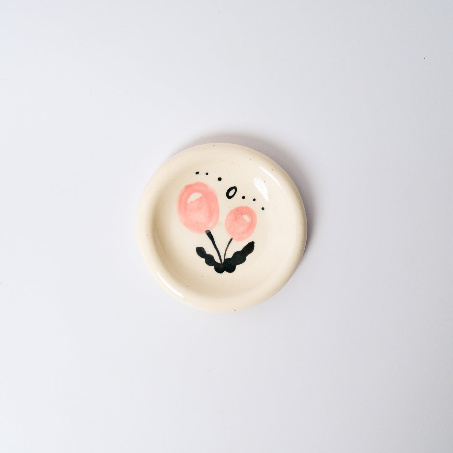 Billy Button Medium Dish in Pink by Objects by Phoebe