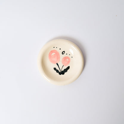 Billy Button Medium Dish in Pink by Objects by Phoebe