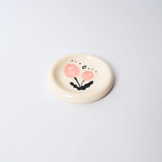 Billy Button Medium Dish in Pink by Objects by Phoebe — view 2