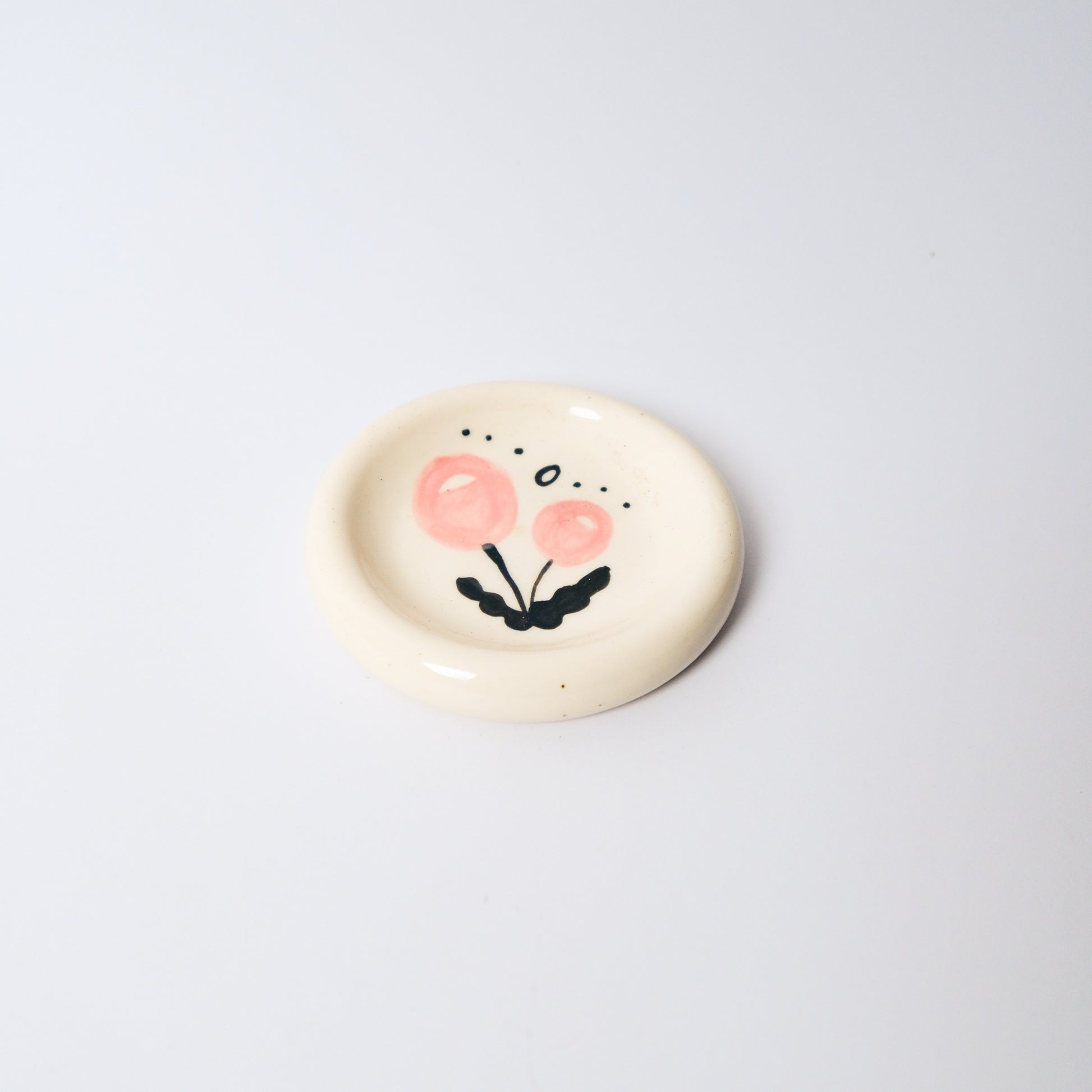 Billy Button Medium Dish in Pink by Objects by Phoebe — view 3