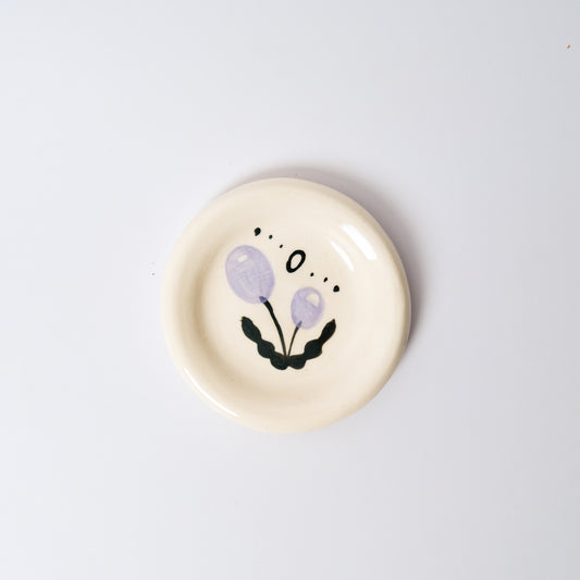 Billy Button Medium Dish in Purple by Objects by Phoebe