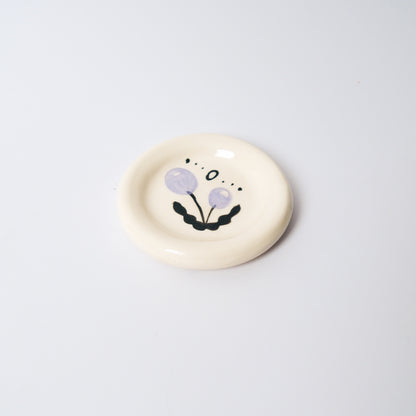 Billy Button Medium Dish in Purple by Objects by Phoebe — view 2