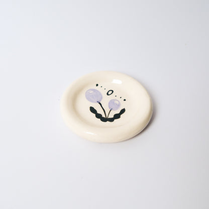 Billy Button Medium Dish in Purple by Objects by Phoebe — view 3