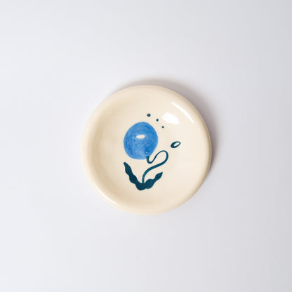 Dewdrop Medium Dish in Blue by Objects by Phoebe