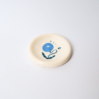 Dewdrop Medium Dish in Blue by Objects by Phoebe — view 3