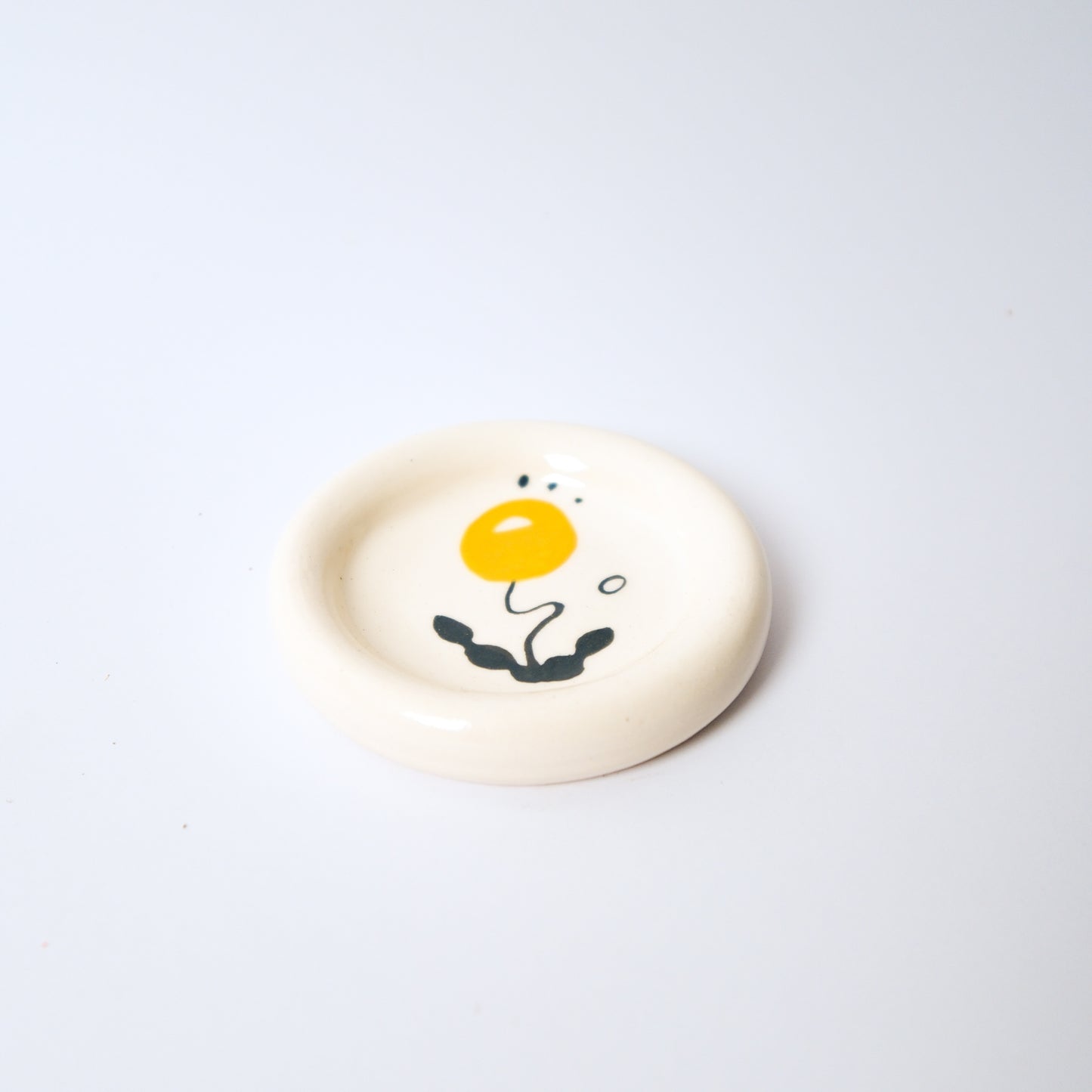 Dewdrop Medium Dish in Wattle by Objects by Phoebe — view 2