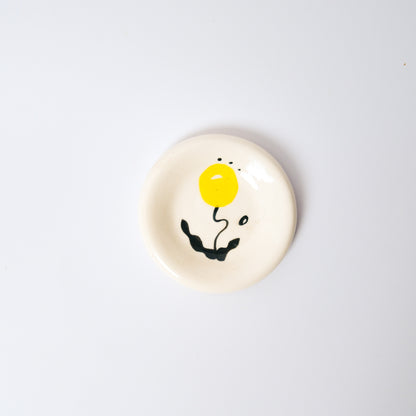 Dewdrop Medium Dish in Yellow by Objects by Phoebe