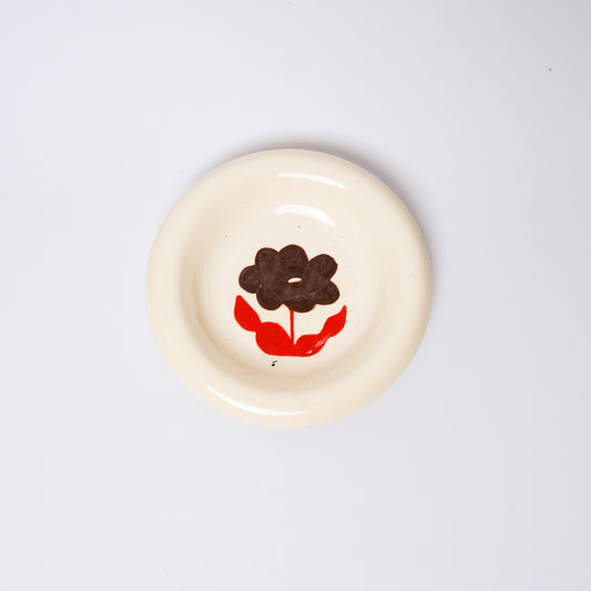 Starburst Medium Dish in Brown by Objects by Phoebe