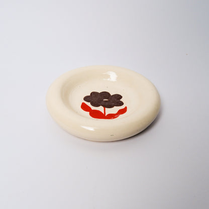 Starburst Medium Dish in Brown by Objects by Phoebe — view 2