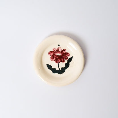 Starburst Medium Dish in Burgundy by Objects by Phoebe