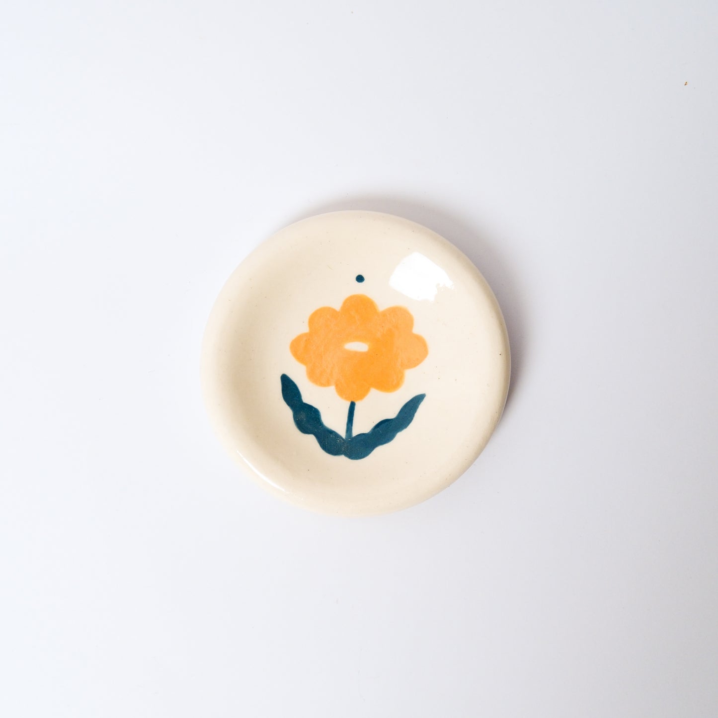 Starburst Medium Dish in Mustard by Objects by Phoebe