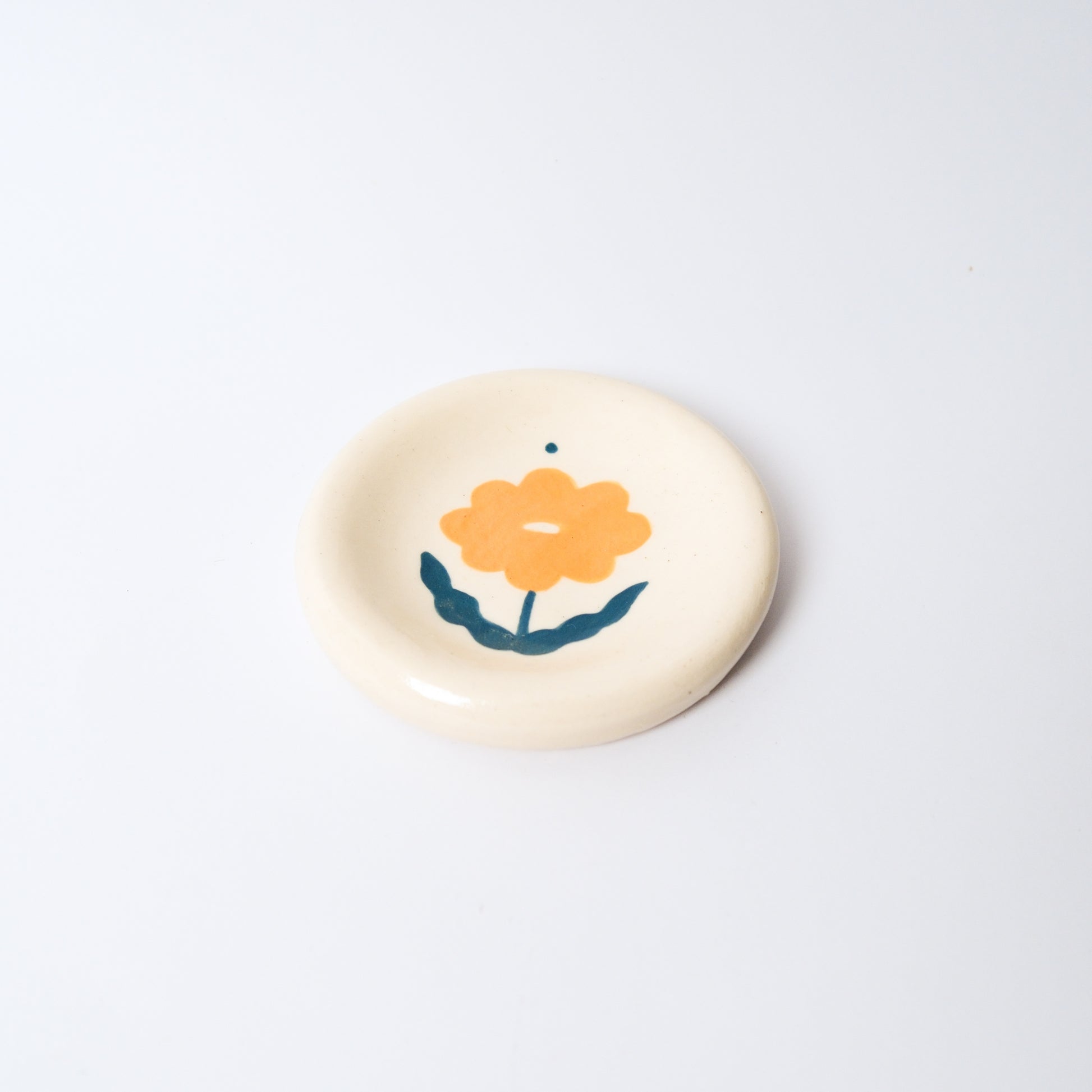 Starburst Medium Dish in Mustard by Objects by Phoebe — view 2