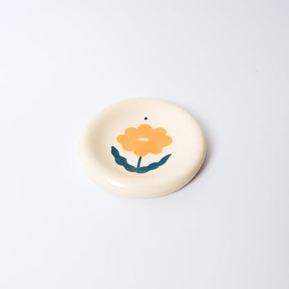 Starburst Medium Dish in Mustard by Objects by Phoebe — view 2