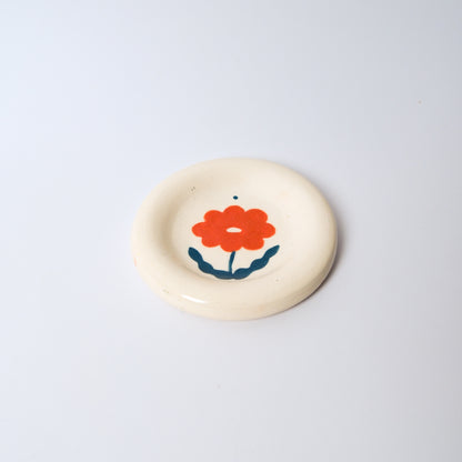 Starburst Medium Dish in Orange by Objects by Phoebe — view 3