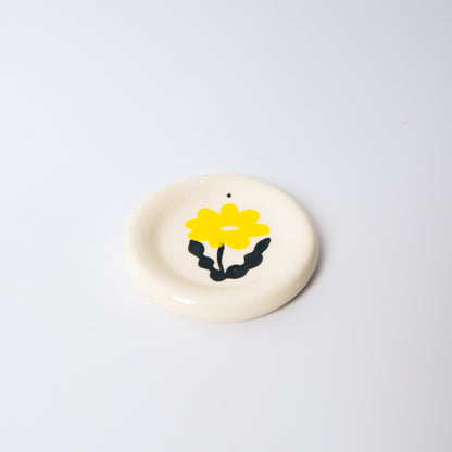 Starburst Medium Dish in Yellow by Objects by Phoebe — view 3