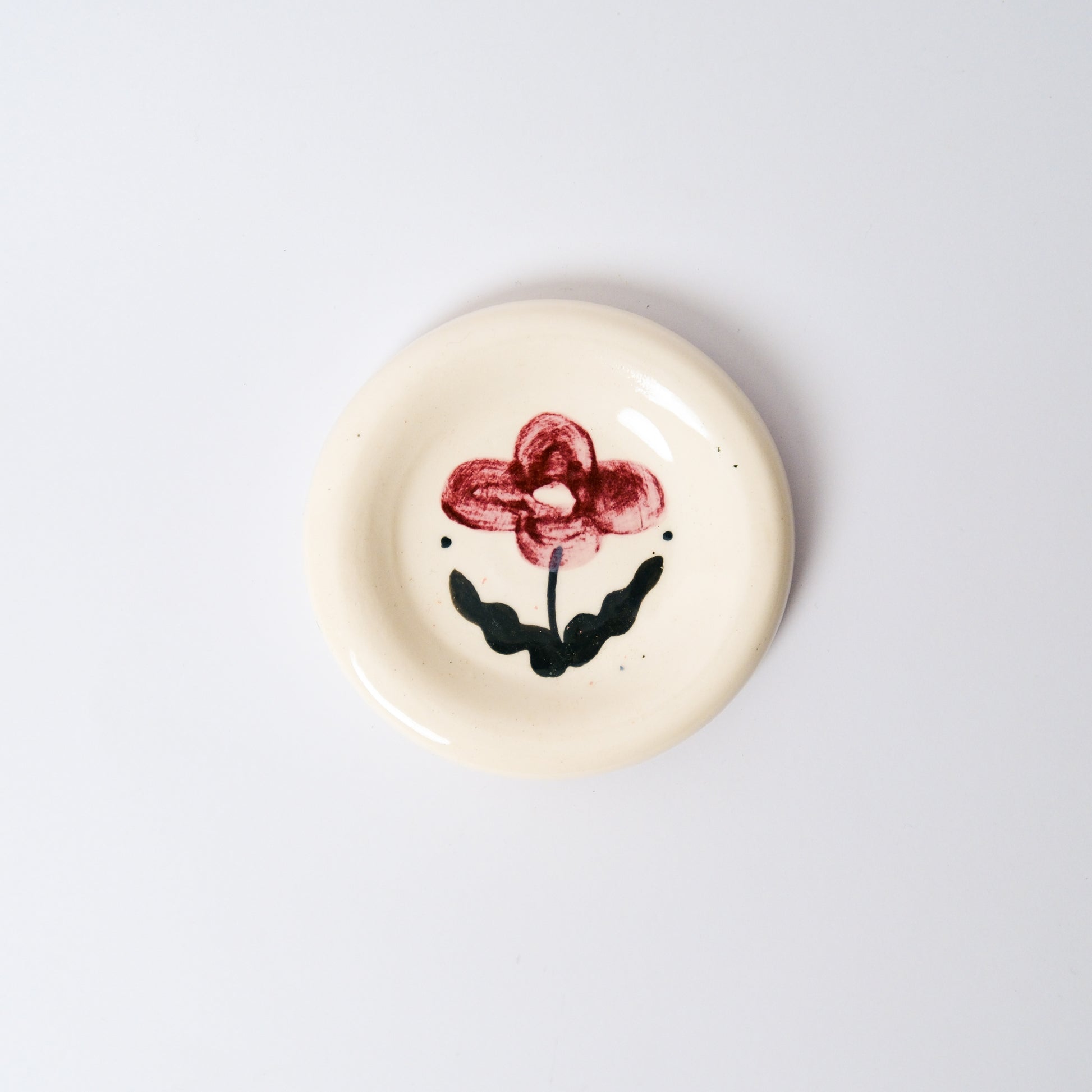 Sunbeam Medium Dish in Burgundy by Objects by Phoebe