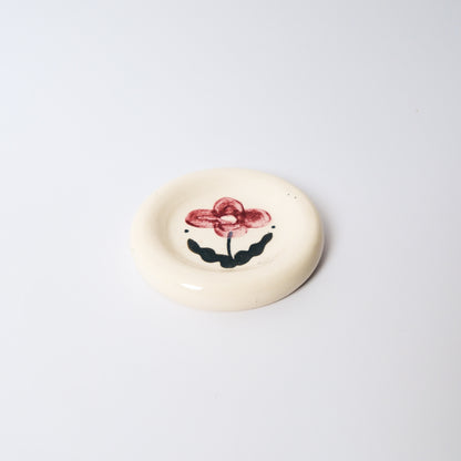 Sunbeam Medium Dish in Burgundy by Objects by Phoebe — view 3