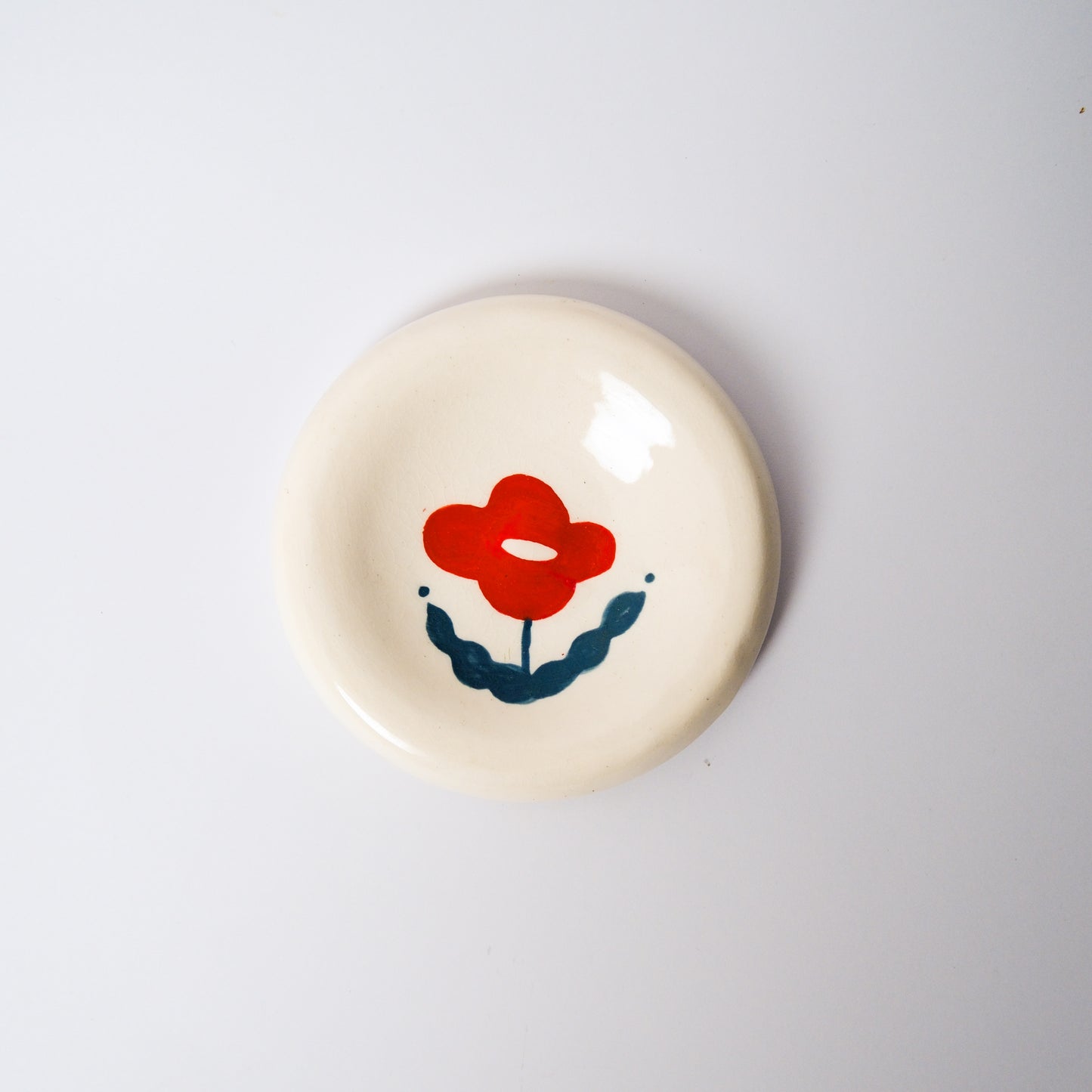 Sunbeam Medium Dish in Red by Objects by Phoebe — view 2