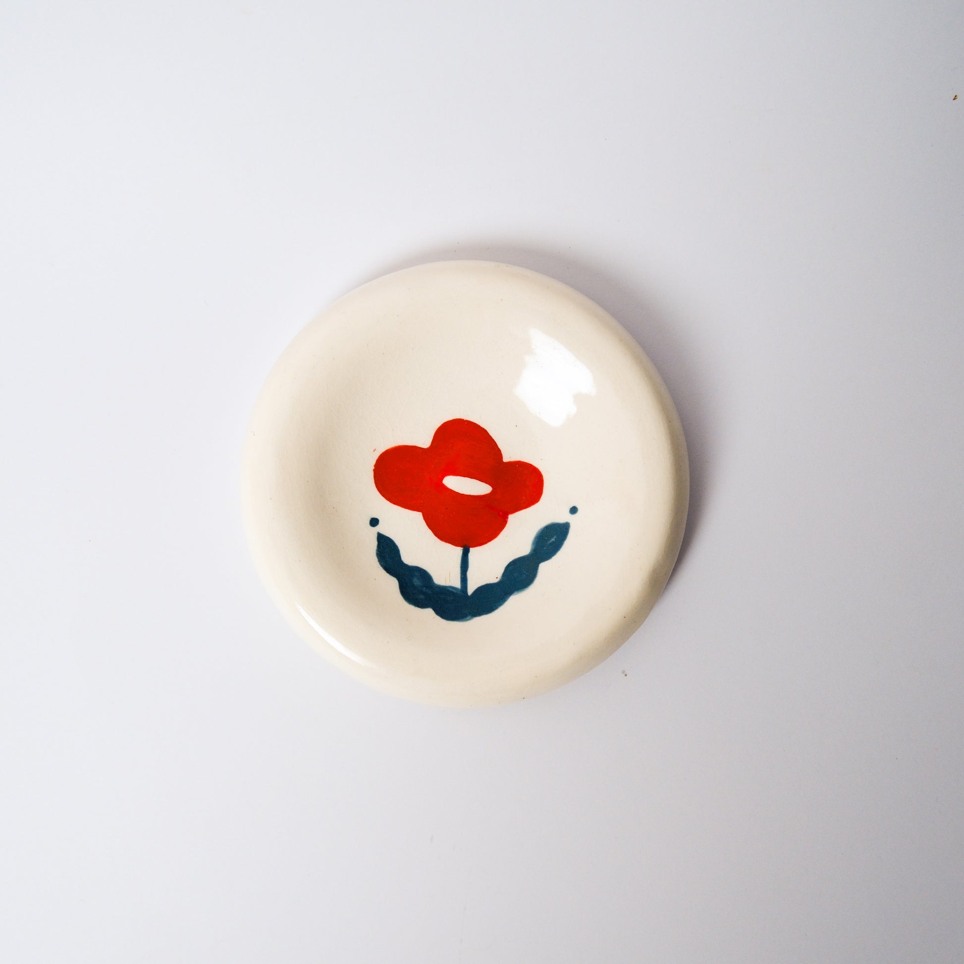 Sunbeam Medium Dish in Red by Objects by Phoebe — view 2
