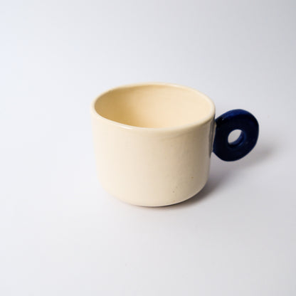 Mug in Dark Blue by Objects by Phoebe — view 3