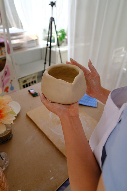 Matcha Bowl Clay Hand Building Workshop